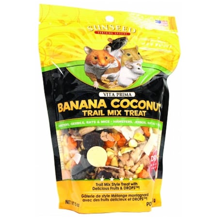 Vita Prima Trail Treats For Hamsters-Gerbils-Rats 5 Ounce Banana Coconut 36032